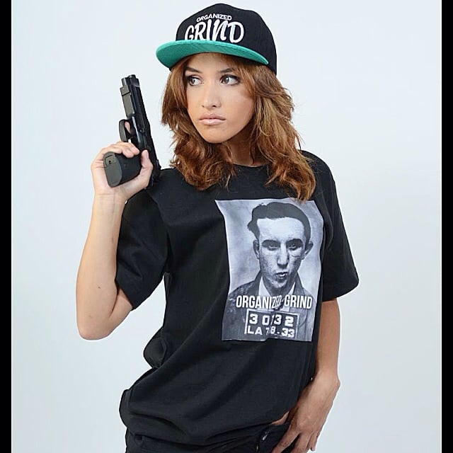 Image of OG Mickey Cohen - Mugg shot shirt (Black)