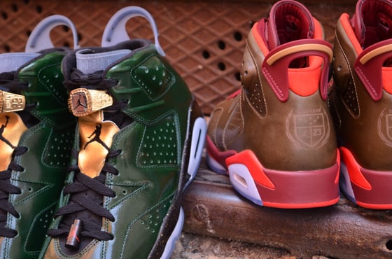 Image of Nike Air Jordan 6 "Championship Pack" 