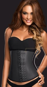 Image of Couture 3 row clasp all day latex cincher