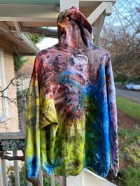 Image 6 of 3XL Mom I’m Scared Come Pick Me Up Tie Dye Hoodie