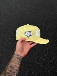 Image 2 of BABY YELLOW NEW YORK YANKEES CUSTOM FITTED CAP