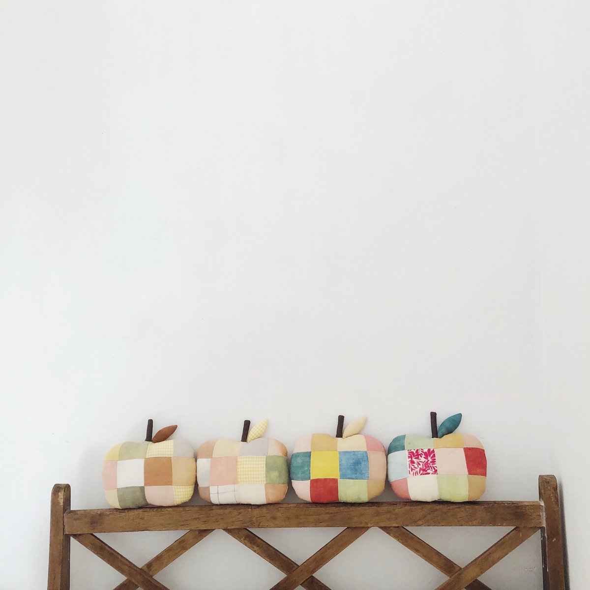 Image of Patchwork apple decor 