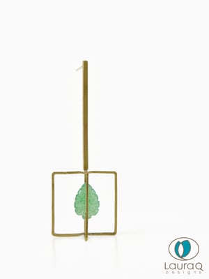 Brass cage with Tree inside