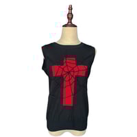 Image 3 of Peace Now cross web vest