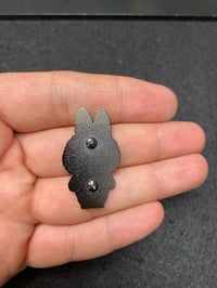 Image 4 of Labubu Brown Enamel Pin