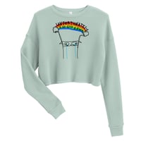 Image 3 of unfortunately Crop Sweatshirt 