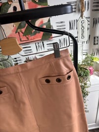 Image 2 of Faux leather skirt 