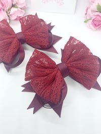 Image 3 of Stunning Lace Bows x 2