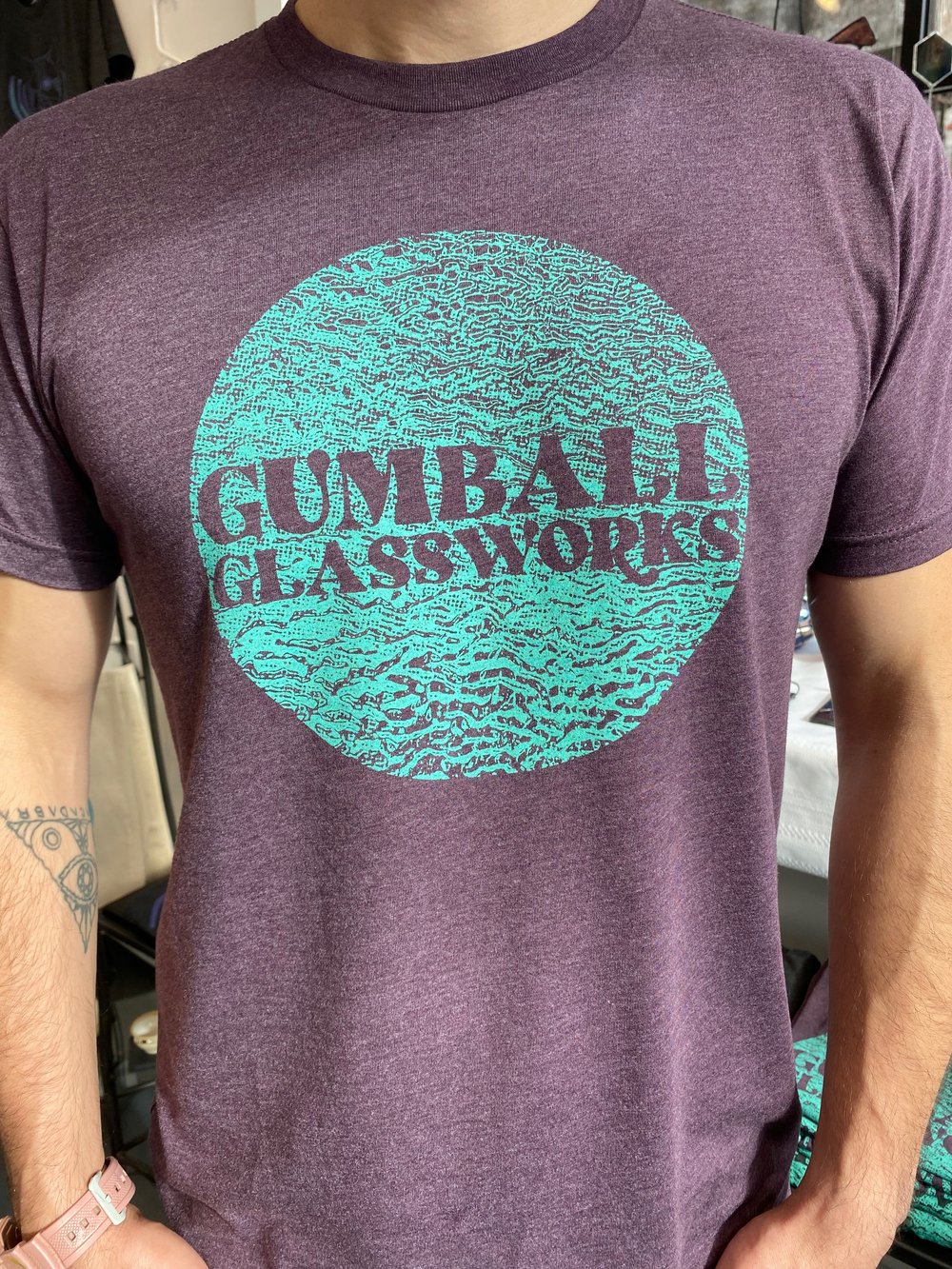 Purple Gumball Glassworks Tee