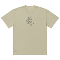 Image 4 of I see embroidered Oversized faded t-shirt