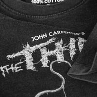 Image 3 of The Thing T-Shirt – John Carpenter Horror Unisex Washed Premium Cotton Tee
