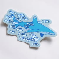 Image 1 of Whitetip Shark Holo 3” Sticker