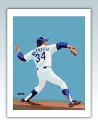 Image 1 of Fernando Valenzuela Art Print