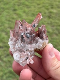 Image 17 of Red Quartz Points Cluster | Guangdong China #3057