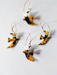 Image 1 of Boucles d'oreilles colombes leo