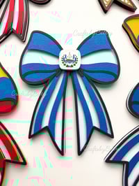 Image 4 of UNITY FLAG BOW BUNLDE SVG