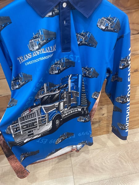 Image of Trans Australian Livestock Fishing Shirt _XL