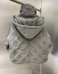 Image 2 of UNISEX GREY SHADOW PRINT JACKET