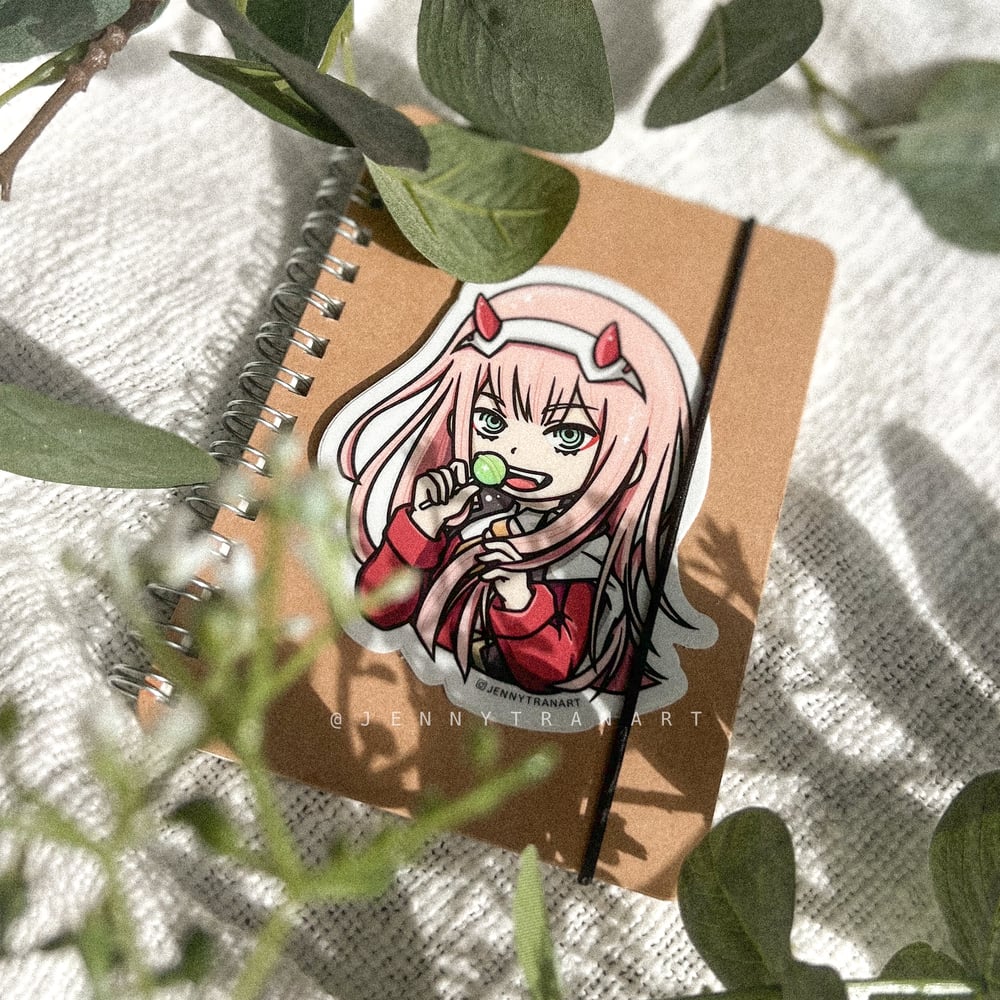 Zero Two Sticker