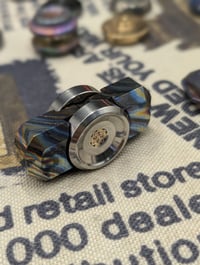 Image 5 of Pre-order Custom Tungsten Button 3SD w/ Mosaic Pin Inlaid