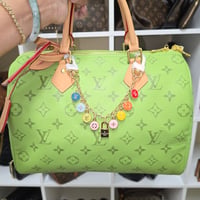 Image 2 of Colorful Chain Linked Purse Charms  (purse sold separately)