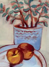 Peaches And Succulent