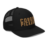 Image 3 of Corbin Pickard Black Richardson 112 Trucker Cap