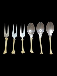 Image 2 of wild cat bone cutlery