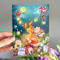 Image 1 of Toasty Marshmallow Art Print