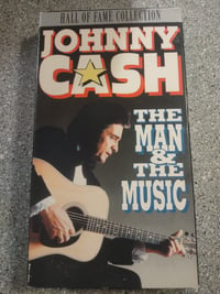 Image 1 of Johnny Cash The Man & The Music- VHS 1992