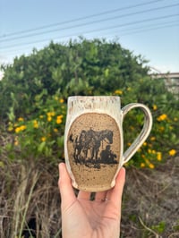 Image 1 of Speckled White Cowboy Shade 1