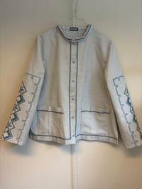 Image 1 of Simple shirt, blue (s/m)