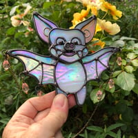 Image 1 of Iridescent White Bat 