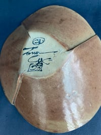 Image 4 of Stylised flower lustre bowl