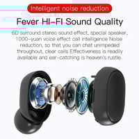 Image 3 of E6S Sonic Freedom: Wireless Noise-Cancelling Earbuds with Mic