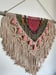 Image of Colorful macrame wall hanging
