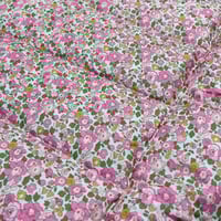 Image 4 of IN STOCK - Liberty Cotton Pink Floral Mini Eiderdown 
