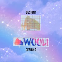 wooli car decals