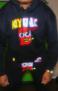 Image 4 of Premium Key Talk Media Hoody