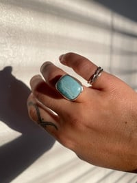 Image 1 of Larimar Pillow Ring