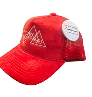Image of Currency Crew 4 Stacks Velour Trucker Hat Mutliple Colors 