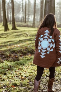 Image 2 of Brown Quilt Coat