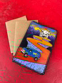 Image 1 of God Luck Good Speed Notebook Cover