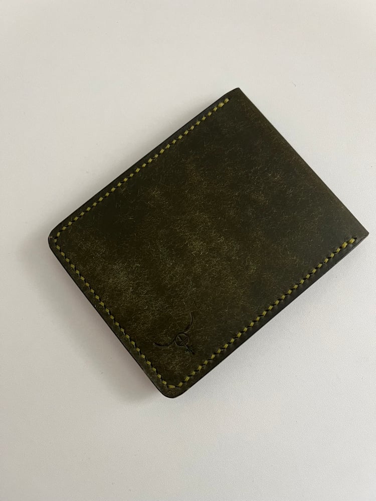 Image of Olive Pueblo 8-Pocket Slim Bifold (Mustard)