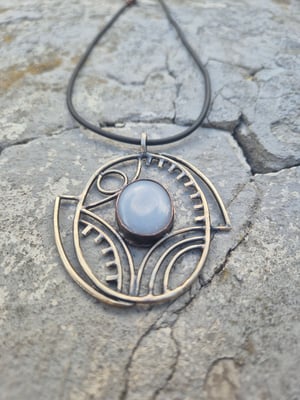 Blue pendant 