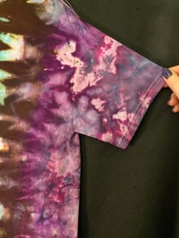 Image 6 of SMALL Be Gay Do Crime Godzilla Tie Dye Shirt 2