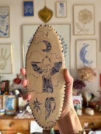 Image 1 of Tableau *direction la lune* céramique