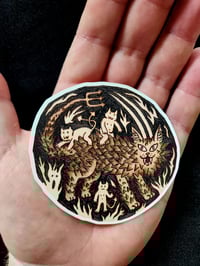 Image 2 of Devil Cat Sticker