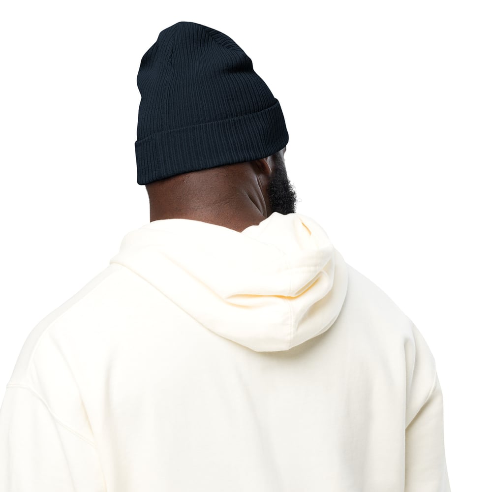 1016 Organic ribbed beanie