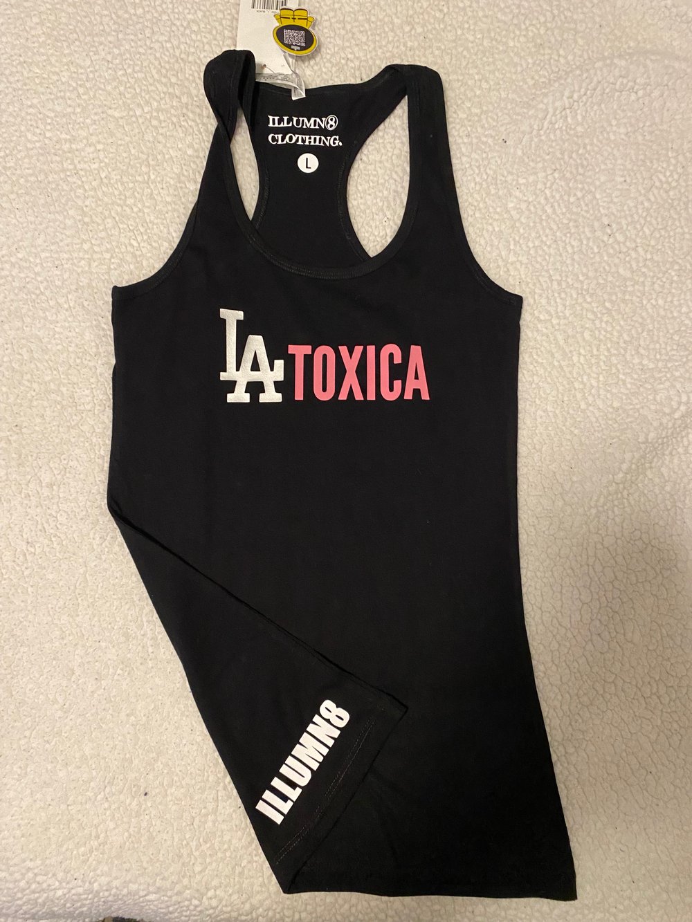 Image of La toxica silver and pink